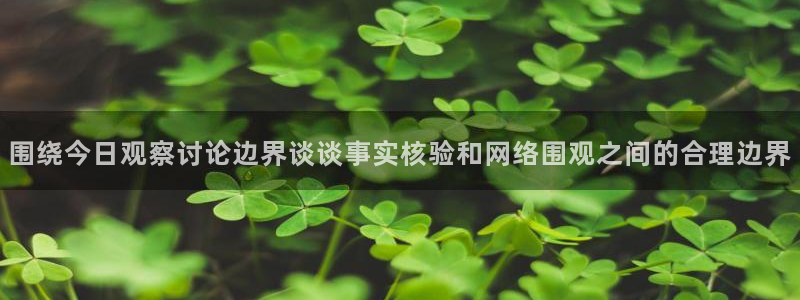 黑料爆料最新资讯:围绕今日观察讨论边界谈谈事实核验和网络围观之间的合理边界