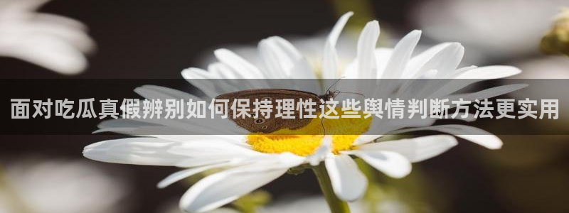 网络资讯爆料：面对吃瓜真假辨别如何保持理性这些舆情判断方法更实用